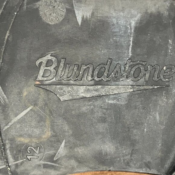 BLUNDSTONE #2391 Made in Australia Men's Suede Chelsea Dress Boot Size12 = US 13 - Picture 15 of 16